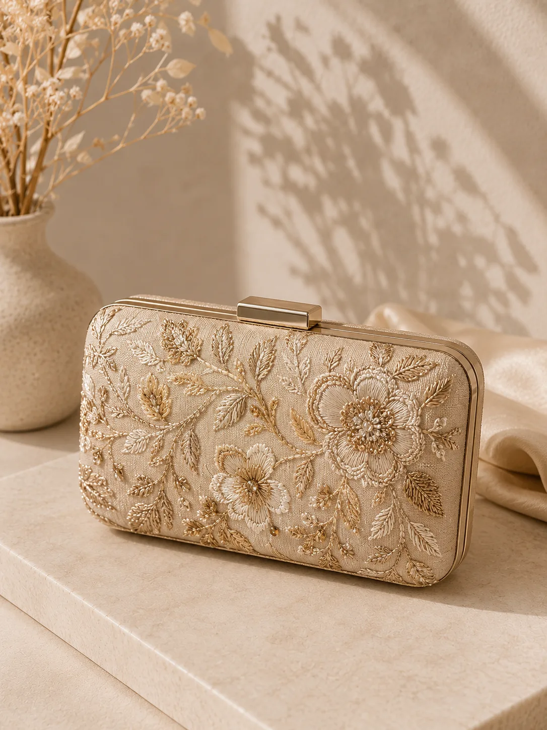 Clutch Bordado Noche